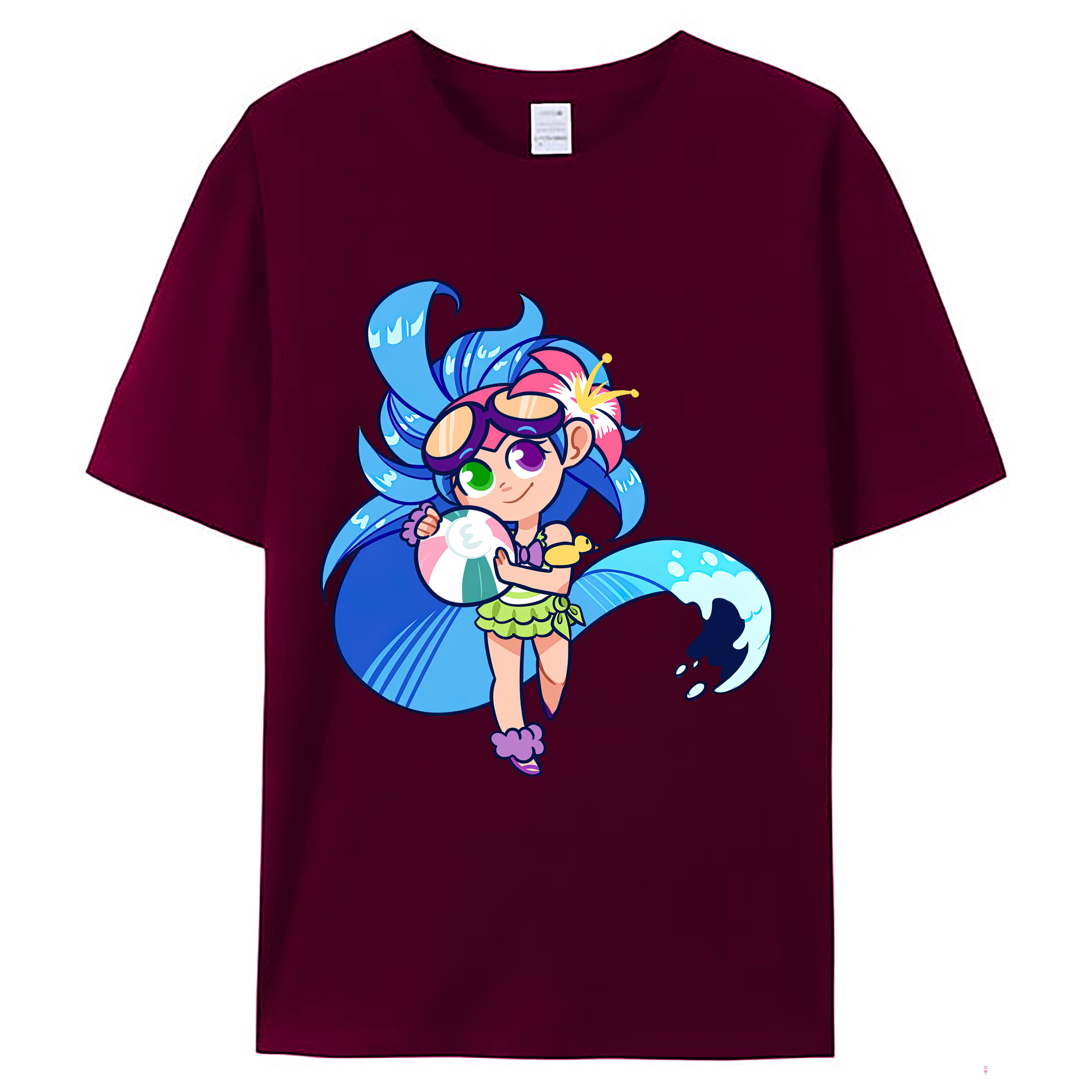 （画像用） リーグ・オブ・レジェンド League of Legends LOL レディースカジュアルプリントTシャツ（綿100％）